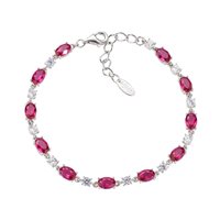 Bracciale Amen Donna Tennis in Argento Zircone BT2OVBRBZ16 - BT2OVBRBZ16